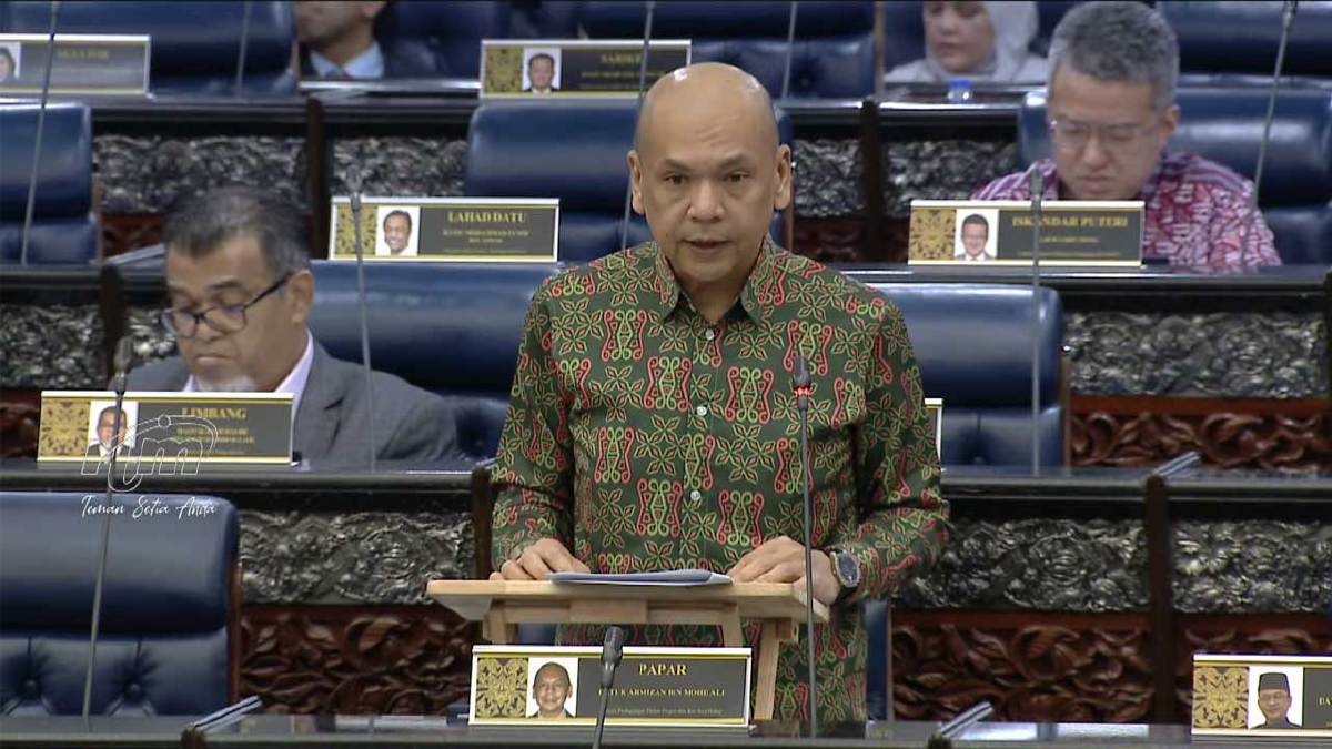 ARMIZAN di Dewan Rakyat. FOTO YouTube Parlimen Malaysia