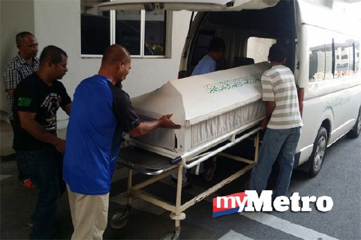 MANGSA cedera di perut dan kaki sebelum meninggal dunia di Hospital Sultanah Nur Zahirah. FOTO Khairul Hamizy Ramlee
