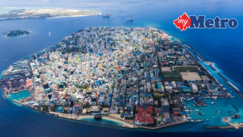 MALDIVES alami peningkatan paras air laut. FOTO/AGENSI 