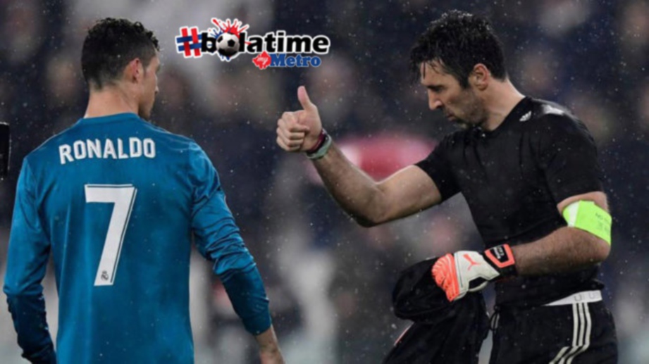 RONALDO (kiri) dikaitkan dengan perpindahan ke Juventus. FOTO/AFP 