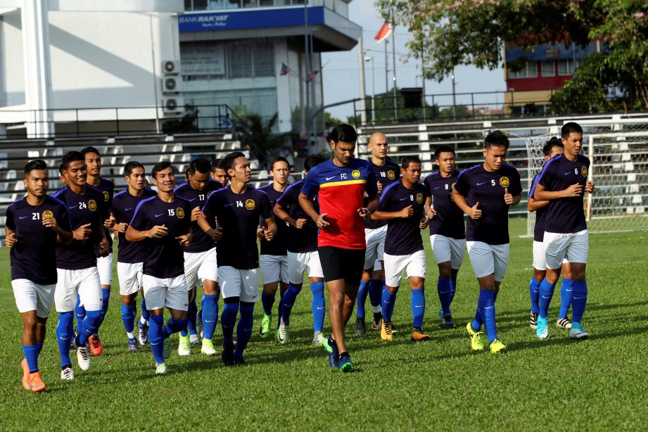 HARIMAU Malaya perlu kejutkan Korea Utara jika mahu beraksi Piala Asia. -FOTO/KHAIRUNISAH LOKMAN                       