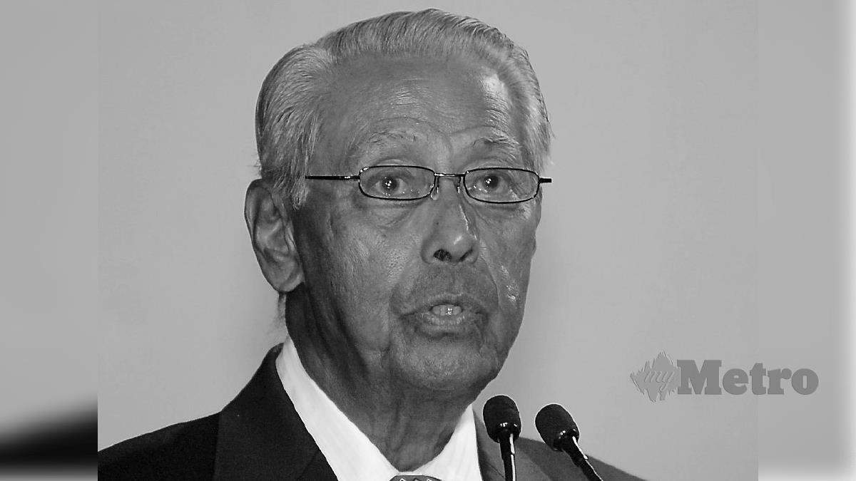 TAN Sri Osman Cassim meninggal dunia pada usia 93 tahun. FOTO Arkib NSTP.