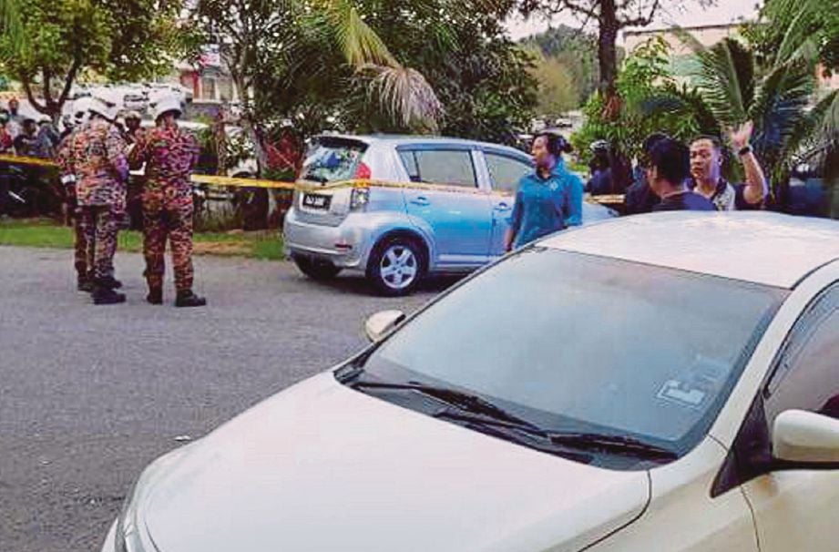 MAYAT lelaki yang ditemui dalam kereta Perodua Myvi di Taman Cengal, Kulim.