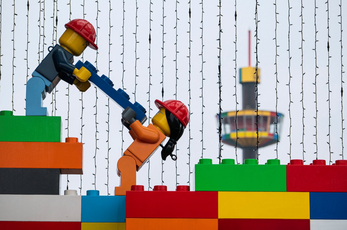 LEGO jadi sasaran pencuri di New Zealand. FOTO AFP.