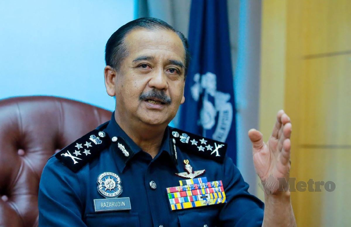 RAZARUDIN dilantik Timbalan Ketua Polis Negara secara kontrak hingga 2025. FOTO Fail NSTP.