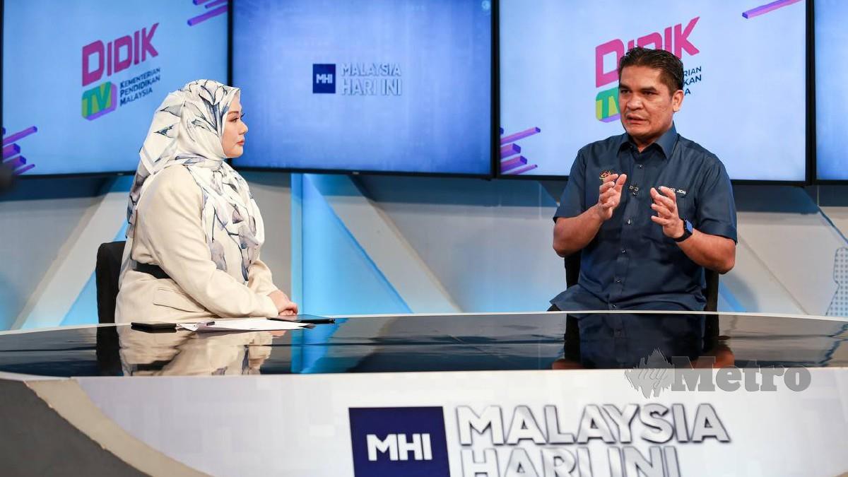 Dr Radzi ketika menjadi tetamu rancangan MHI di TV3 hari ini. Foto Aswadi Alias