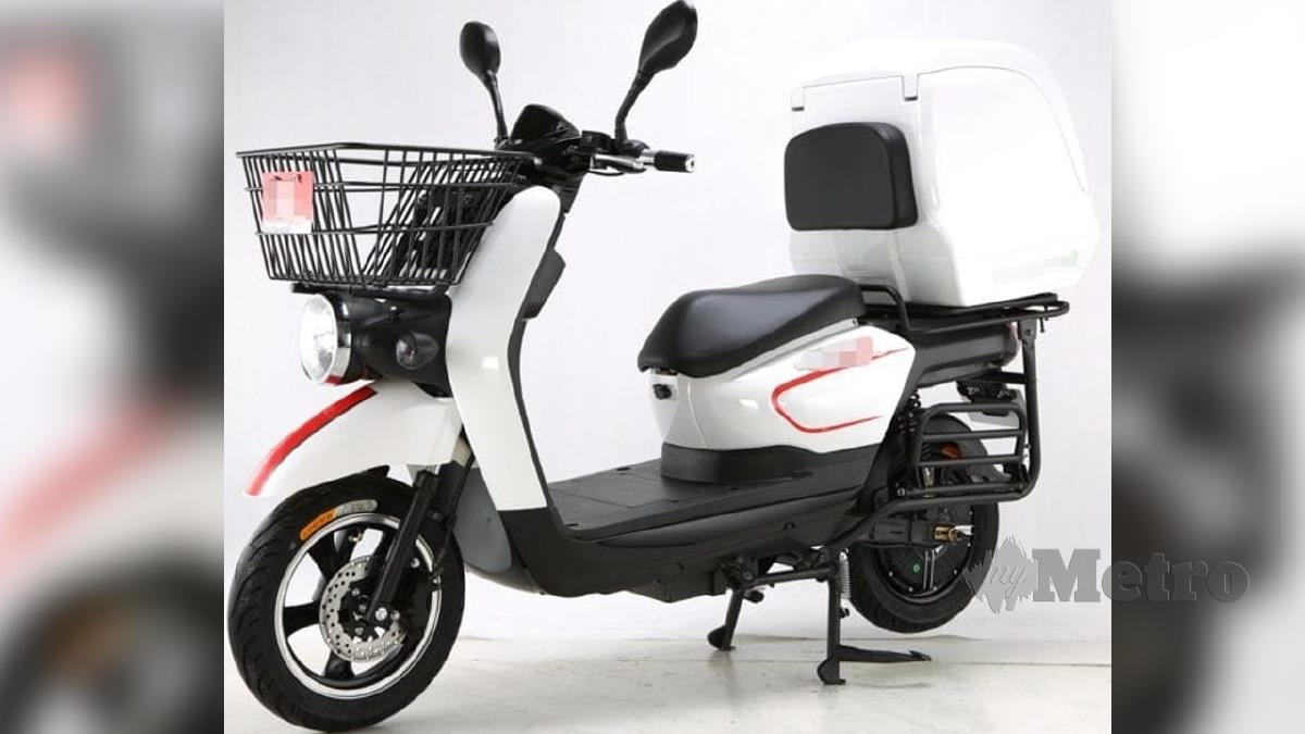 MODEL motosikal EV yang dicadangkan untuk kerjasama dengan TAILG. 