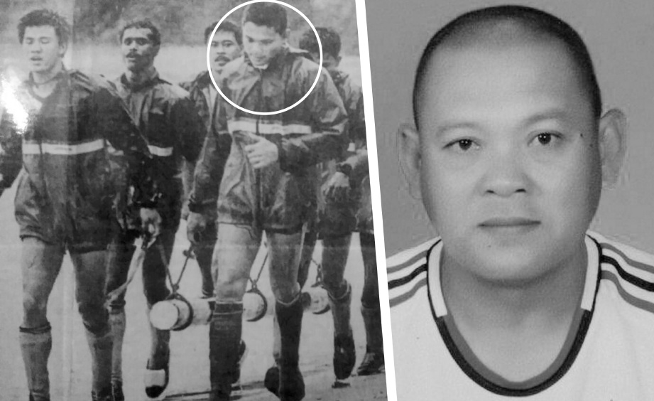 LEGENDA bola sepak negara era 80-an, Mohd Raimi Mohammed Jamil (dalam bulatan) meninggal dunia selepas bertarung nyawa selama 11 hari susulan pembedahan pintasan jantung di IJN. - Foto NSTP
