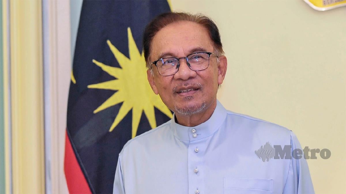Datuk Seri Anwar Ibrahim . FOTO AIZUDDIN SAAD
