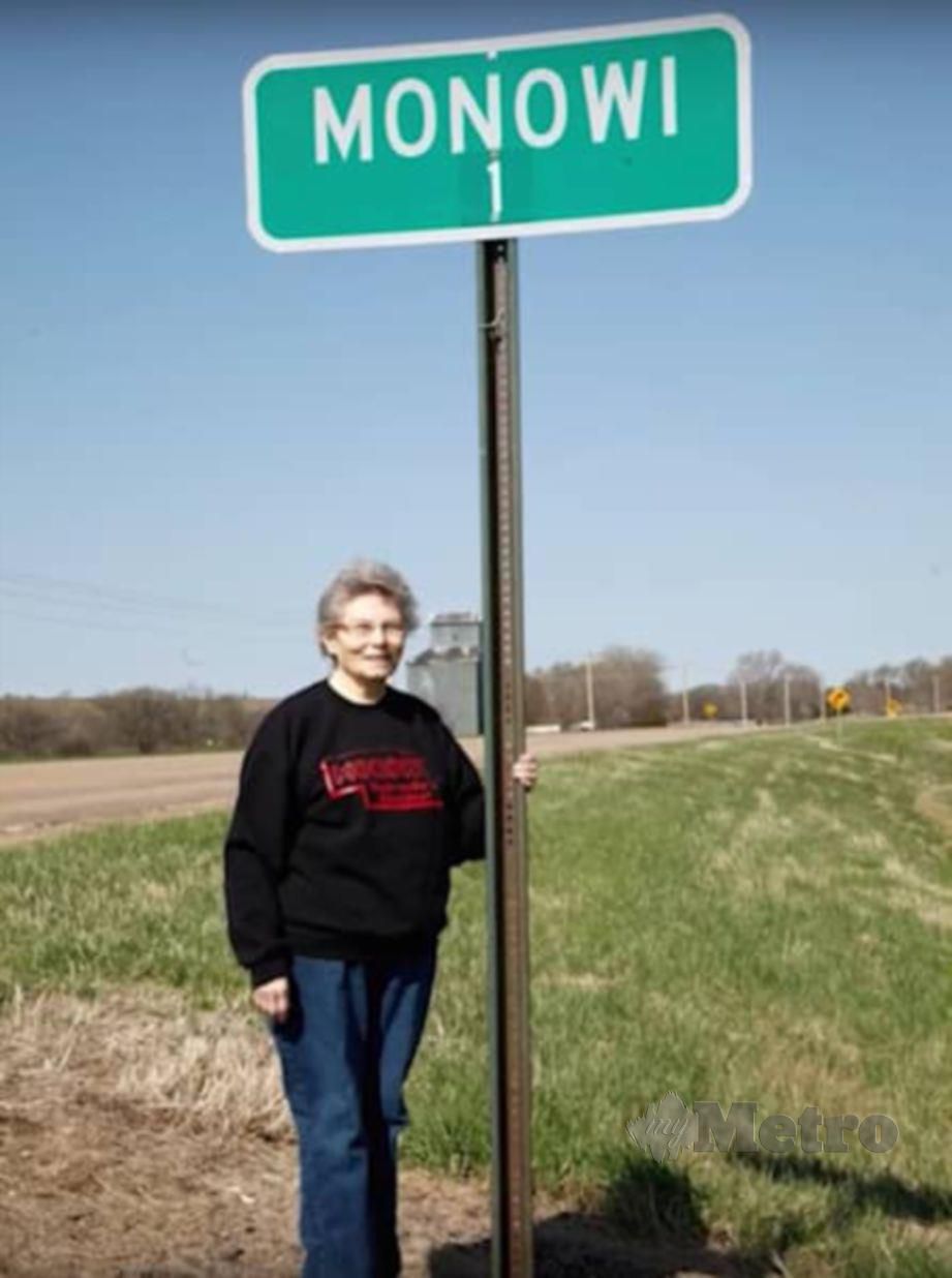 EILER menjadi satu-satunya penduduk di pekan Monowi,Nebraska. FOTO Agensi
