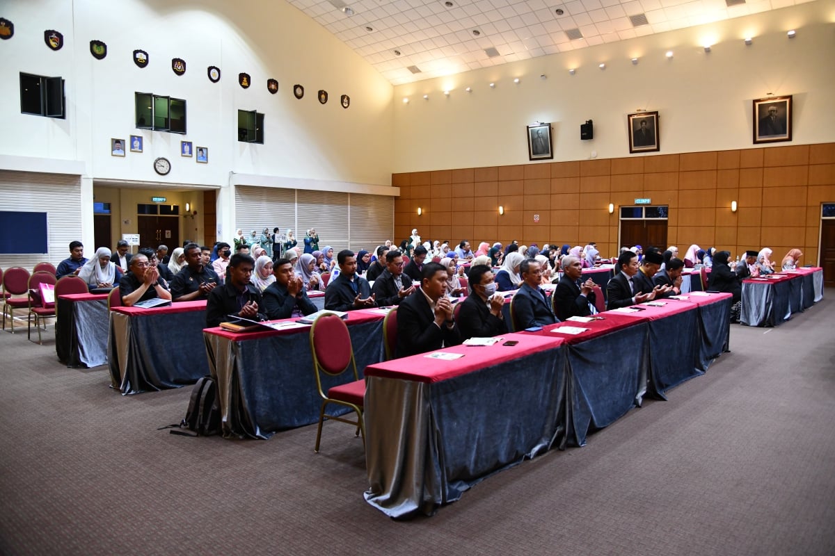 ANTARA peserta kursus Pemantapan Penyata Kewangan Majlis Agama Islam. FOTO ihsan JAN