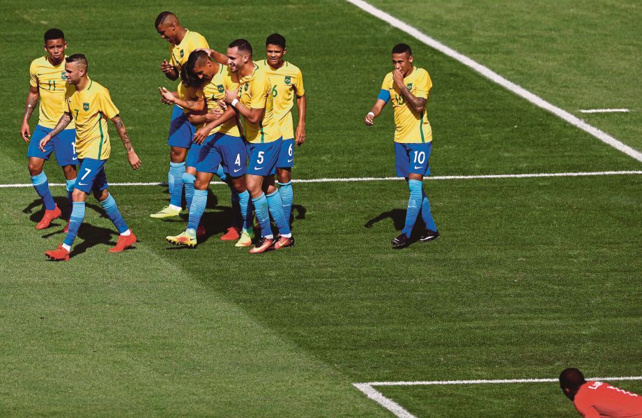 PEMAIN Brazil  mahu tebus kesilapan skuad senior di Piala Dunia.