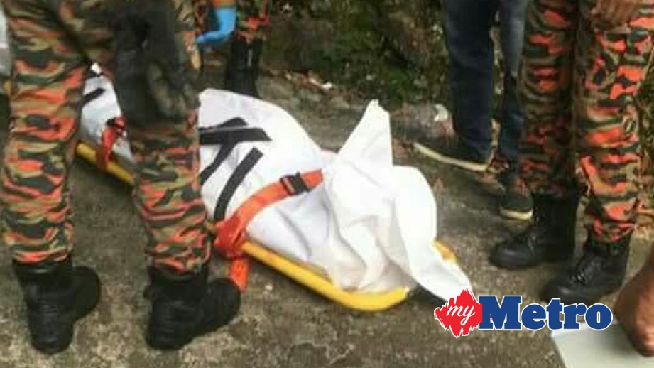 MAYAT warga Kenya, Kamudi Valentine Muthomi, 27, yang maut selepas terjatuh di Air Terjun Telaga Tujuh, hari ini. Gambar Ihsan Facebook Laporan Kemalangan Langkawi