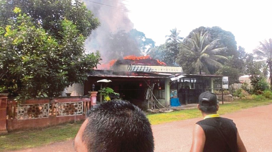 Solat Dalam Rumah Terbakar