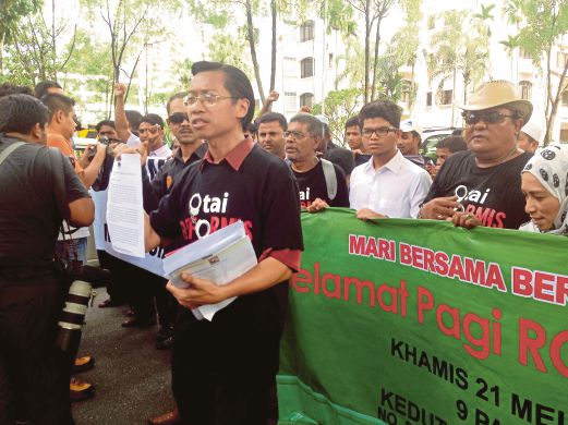 10 NGO berhimpun di hadapan Kedutaan Myanmar di Kuala Lumpur.