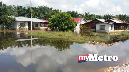 KEADAAN banjir di Kuala Selangor semakin pulih. FOTO Ekhwan Haque 