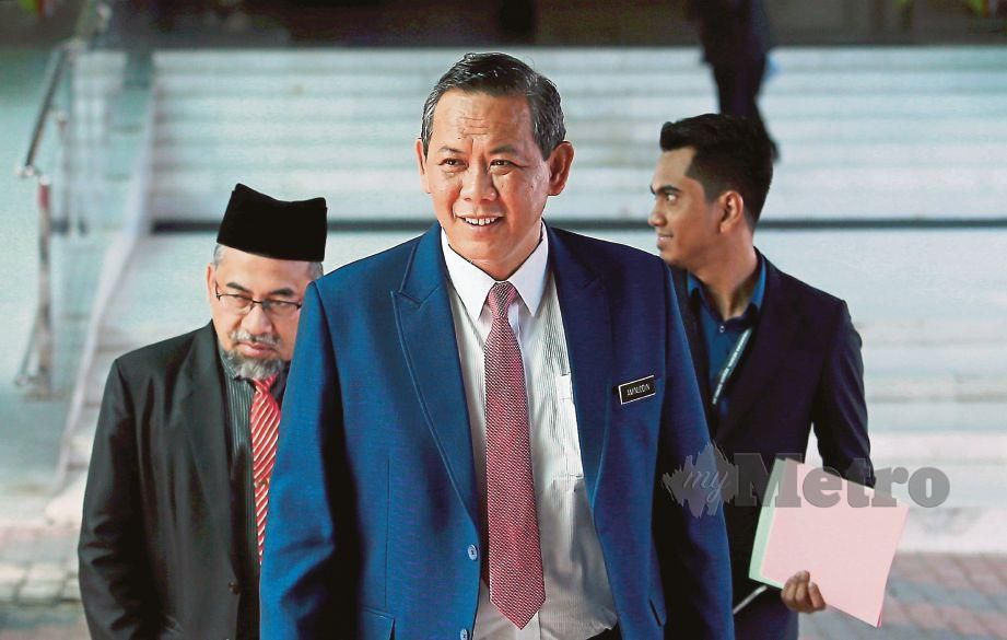 MENTERI Besar Negeri Sembilan, Datuk Seri Aminuddin Harun. FOTO Iqmal Haqim Rosman