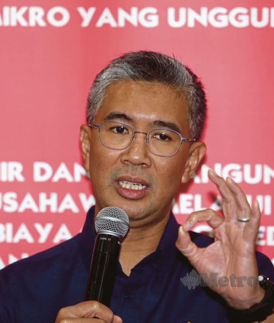MENTERI Kewangan, Tengku Datuk Seri Zafrul Tengku Abdul Aziz