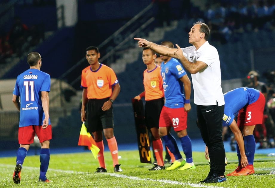 MORAIS turun skuad terbaik layan Kedah di  Stadium Darul Aman, Sabtu ini. FOTO/ZULKARNAIN AHMAD TAJUDDIN 