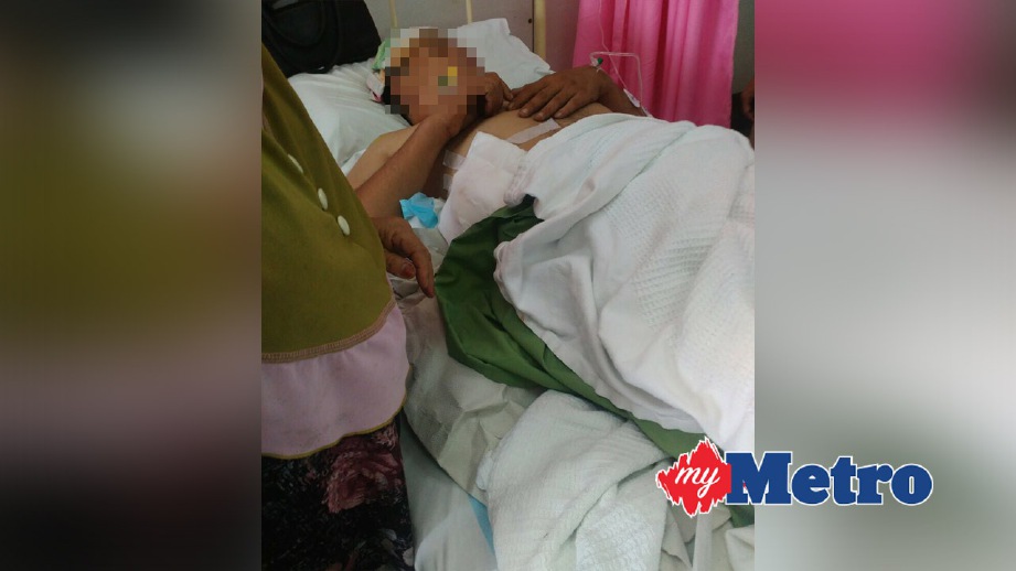 MANGSA stabil dirawat di Hospital Kuala Krai. FOTO Rohaida Omar
