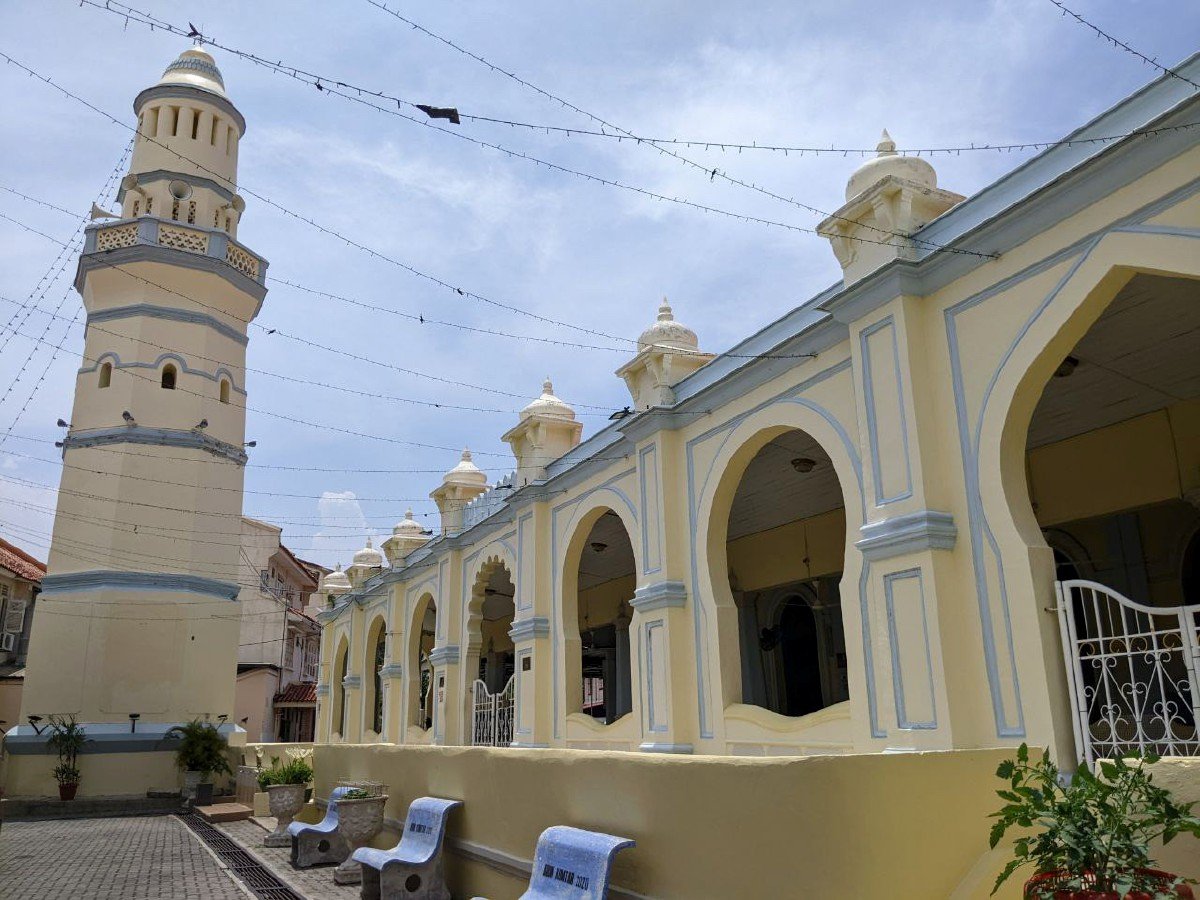 MASJID Melayu Lebuh Acheh yang dibina pada tahun 1808, pernah menjadi institusi keagamaan terkemuka di Nusantara. Foto Zuhainy Zulkiffli