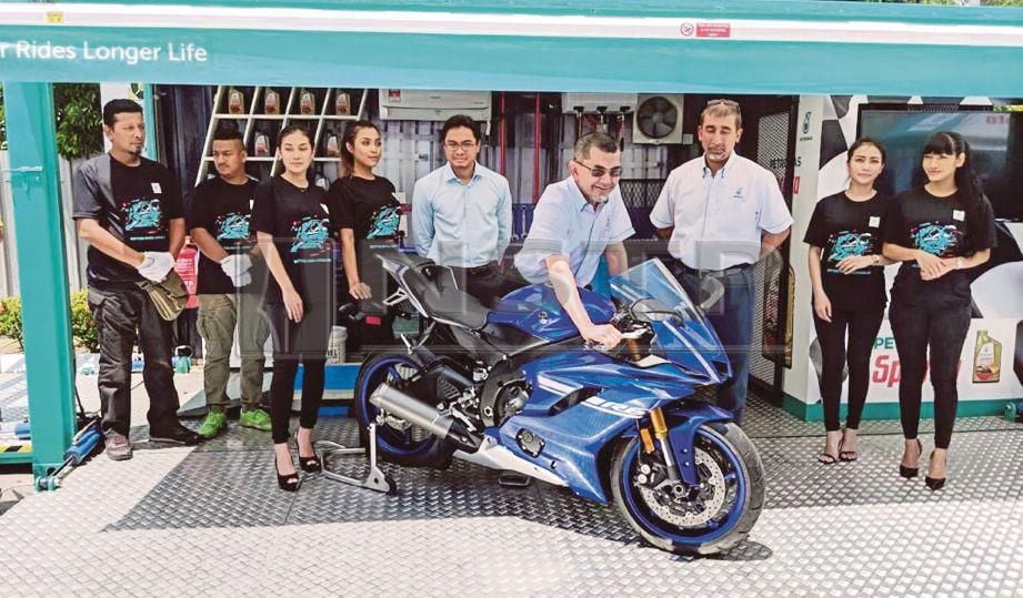 PETRONAS Lubricants Marketing (Malaysia) memperkenalkan bengkel motosikal bergerak. 