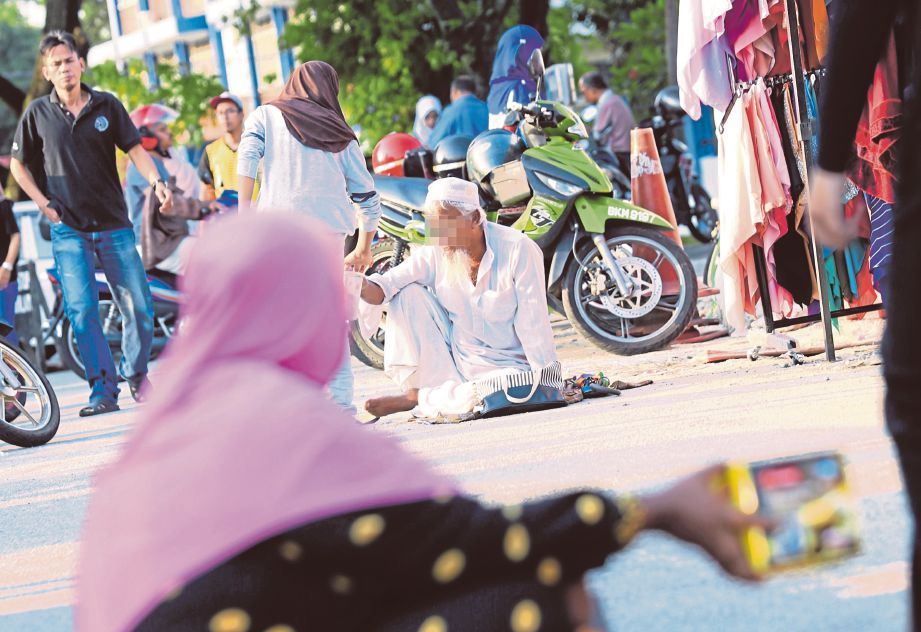 ANGKA warga asing yang meminta sedekah di bazar Ramadan memperlihatkan peningkatan.
