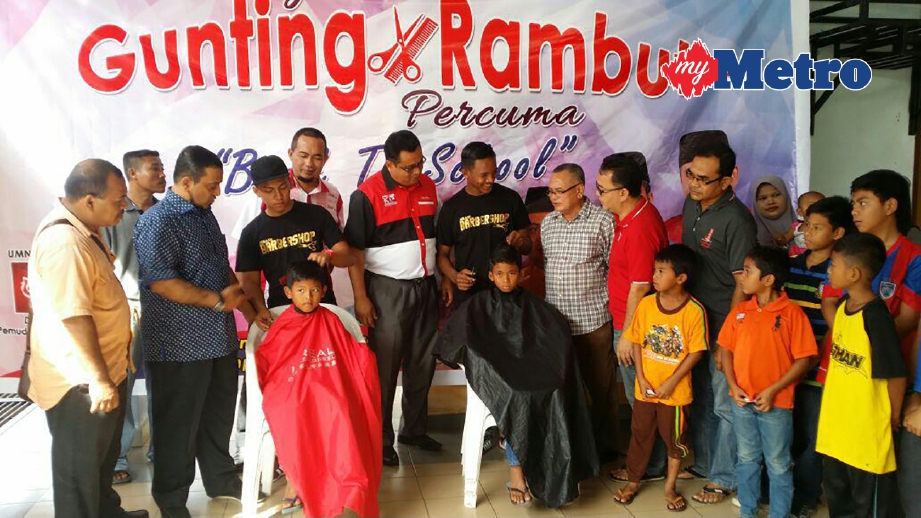 250 Pelajar Gunting Rambut Free Harian Metro