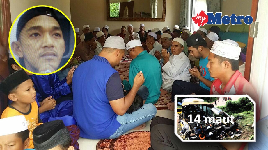 SUASANA di kediaman keluarga mangsa. FOTO Faizul Azlan Razak