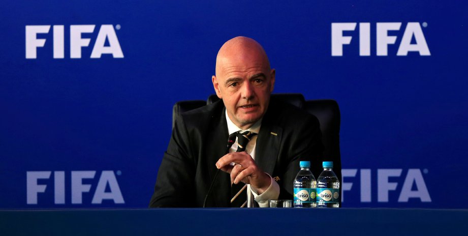 PRESIDEN FIFA, Gianni Infantino tegaskan proses bidaan akan berlangsung ‘adil, objektif dan telus.’ - Foto REUTERS
