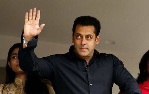 Pelakon terkenal Bollywood, Salman Khan.