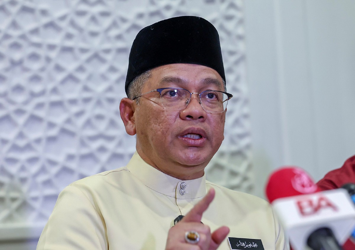 Menteri di Jabatan Perdana Menteri (Hal Ehwal Agama) Datuk Dr Mohd Na’im Mokhtar. FOTO BERNAMA