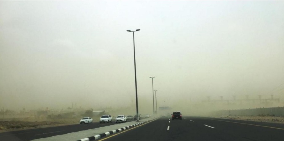 Banjir Ribut Pasir Di Arab Saudi