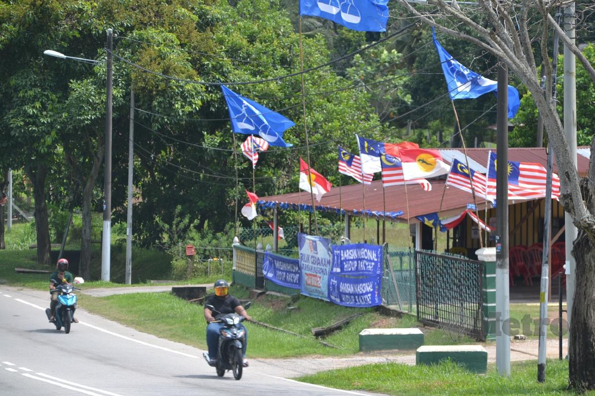 BN menghadapi tugas berat untuk mengekalkan kuasa di Melaka pada PRN 20 November ini. FOTO HASSAN OMAR