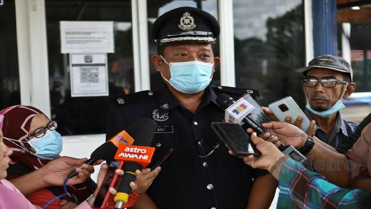 Mohd Adli pada sidang media. FOTO Ghazali Kori