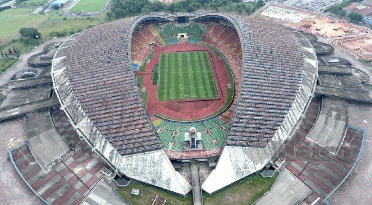 Stadium Shah Alam. FOTO NSTP.