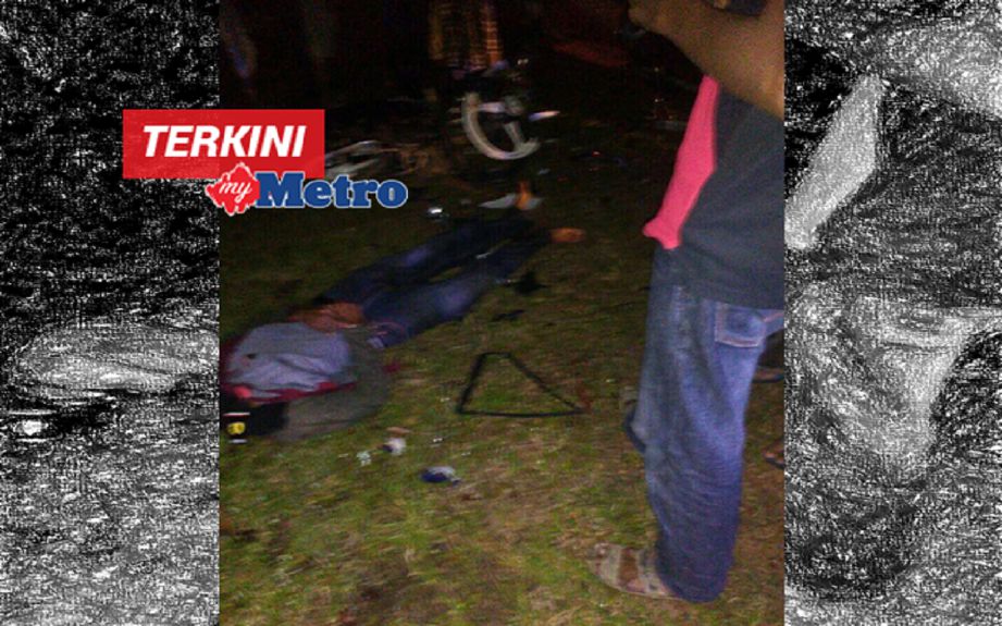 KEADAAN salah seorang mangsa kemalangan di Jalan Bukit Putera-Kampung Telaga Papan, Setiu. FOTO Info RB Ganu & Kemalangan