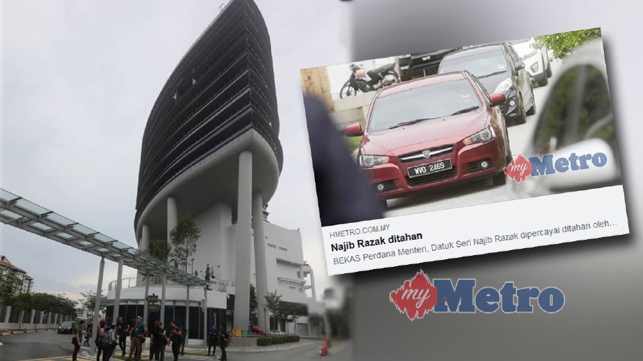 [UPDATE] Najib tiba di SPRM Putrajaya | Harian Metro