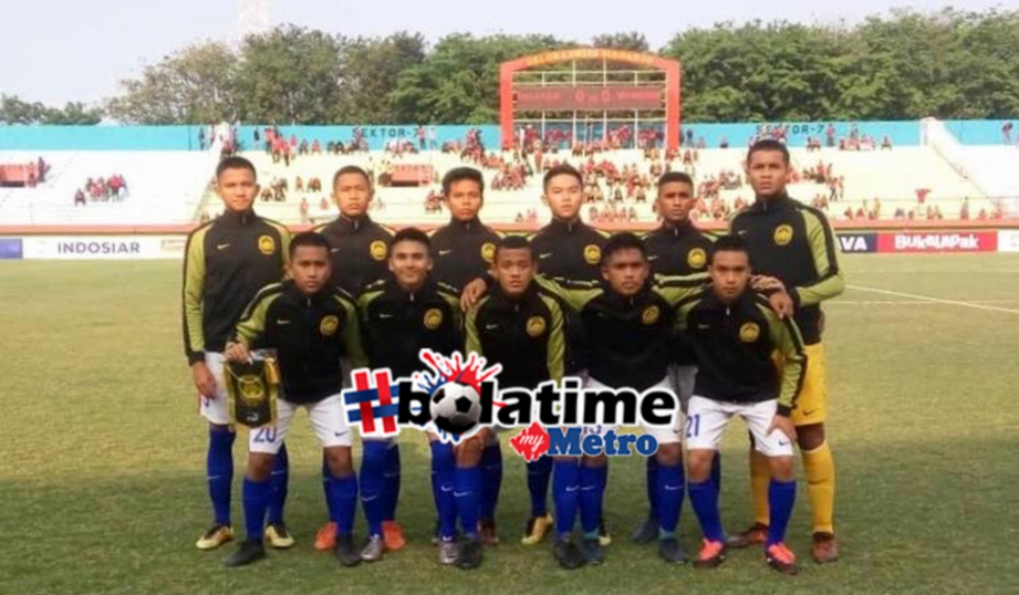 SKUAD bawah 16 (B-16) tahun negara raih tempat ketiga. FOTO Football Association of Malaysia (Official)