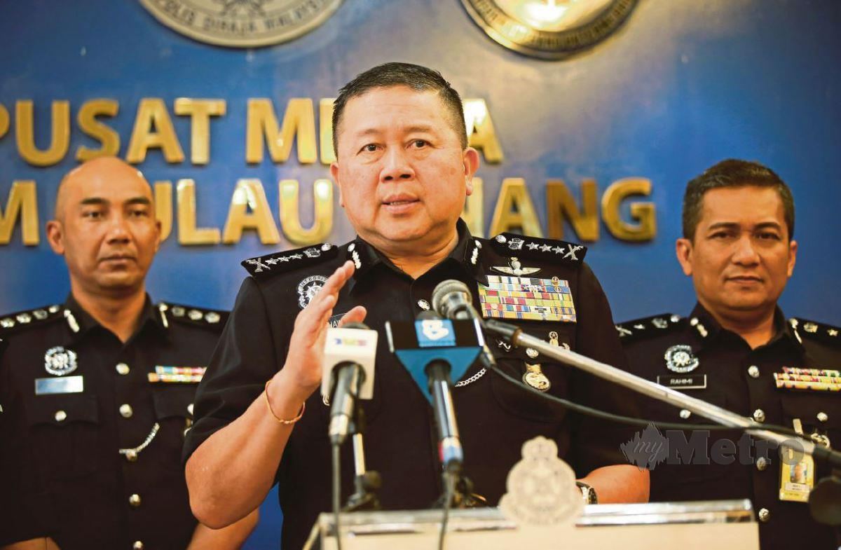 KETUA Polis Pulau Pinang, Datuk Khaw Kok Chin. FOTO Arkib NSTP.