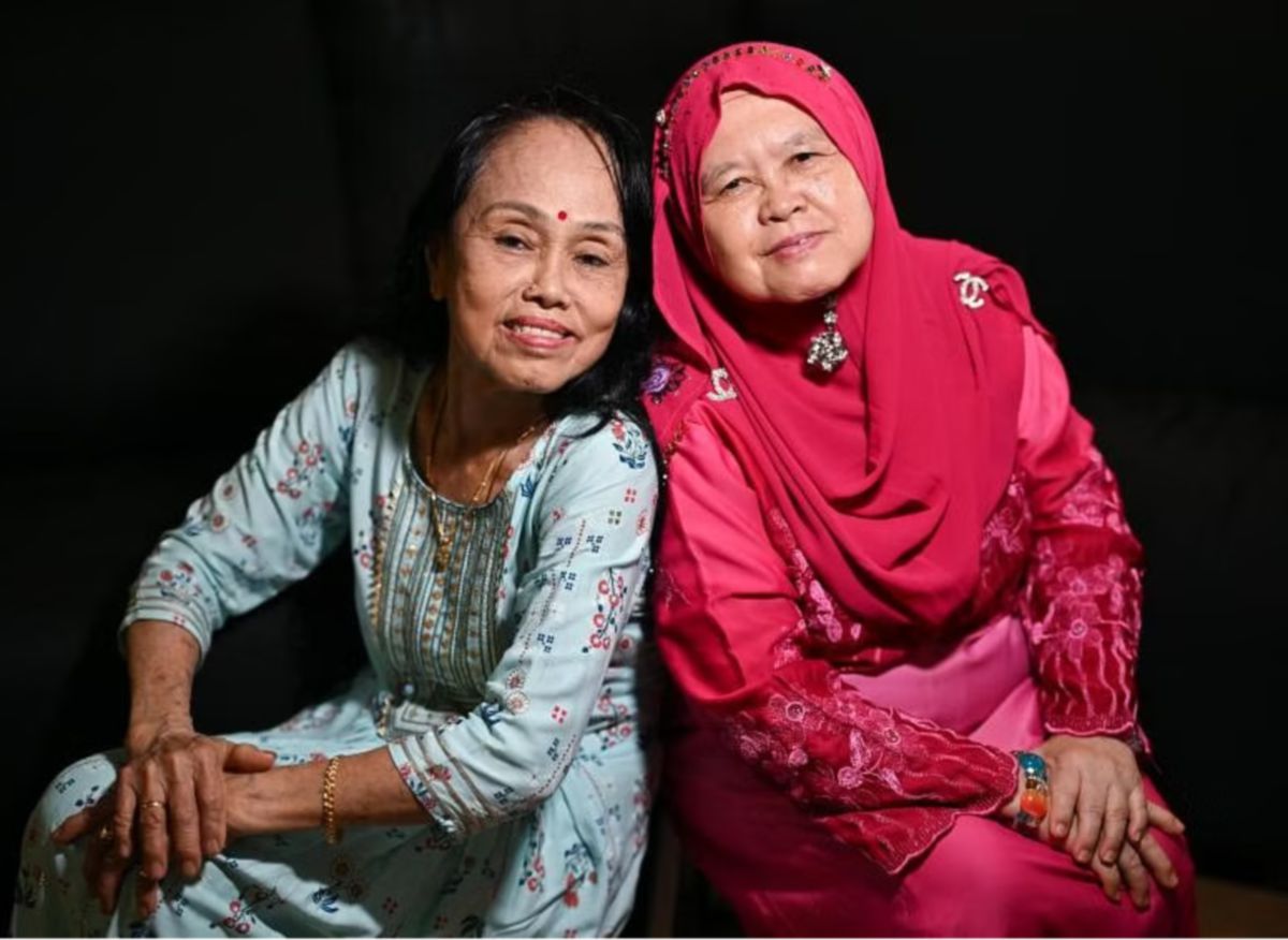  THANGAH Koh dan Fatimah Mohidin. FOTO LimYaohui