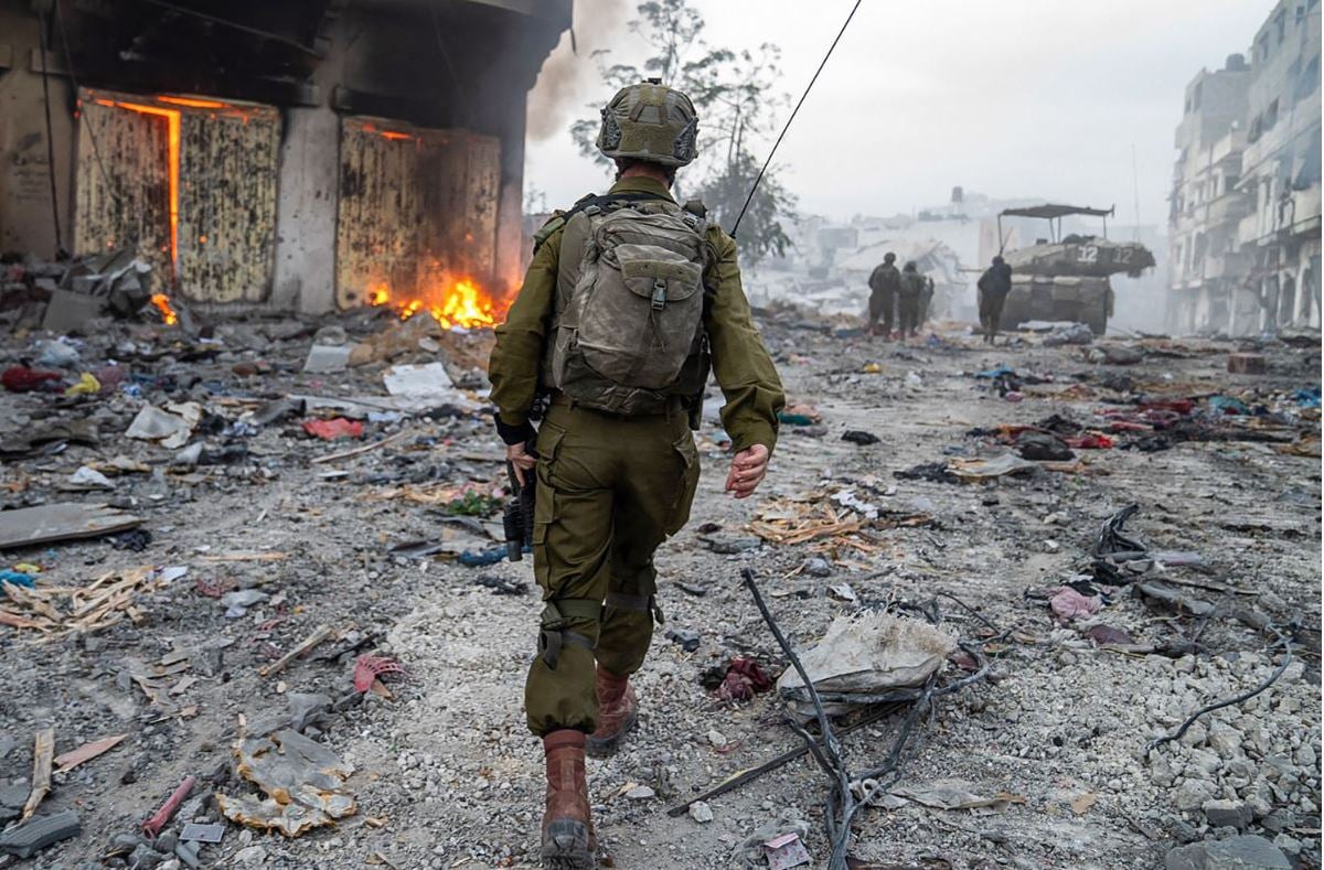 TENTERA Israel ketika operasi di Gaza. FOTO Tentera Israel/AFP