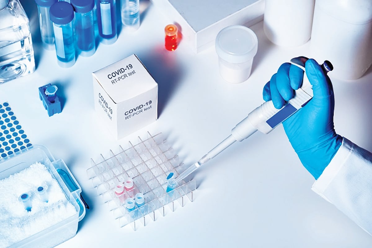 SETELAH berkumur dengan cecair antiseptik, ujian PCR pesakit didapati negatif.