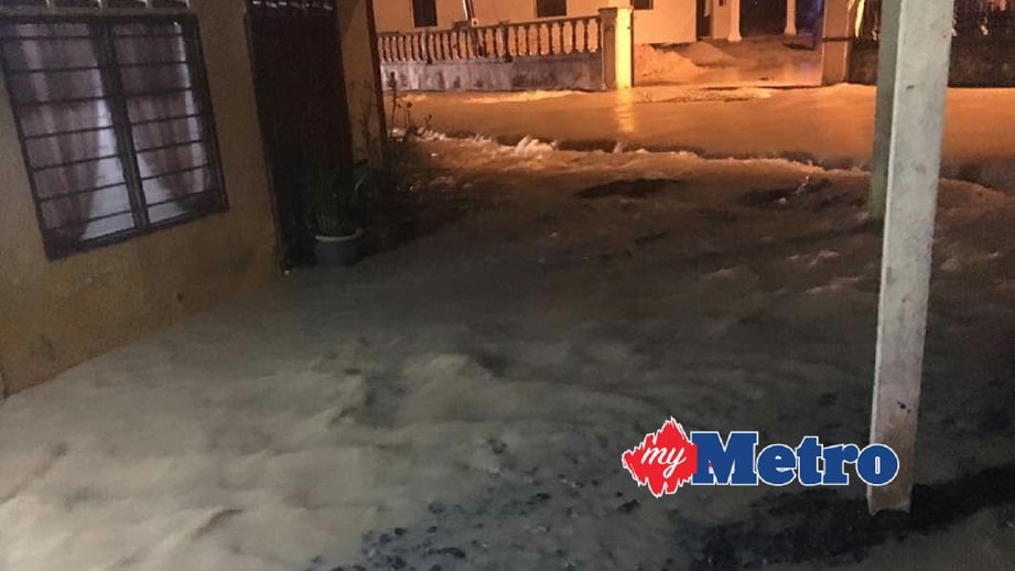 KEADAAN banjir di daerah Bandar Baharu. FOTO ihsan Pejabat ADUN