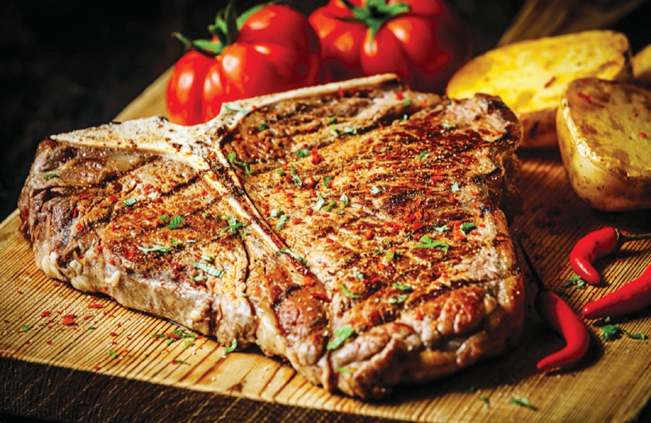 ELAK makan daging yang dimasak pada suhu tinggi. 
