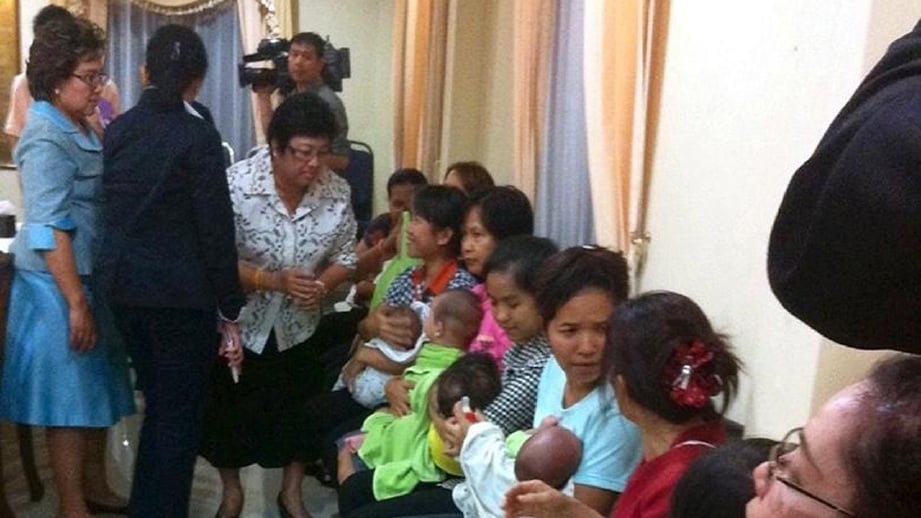 Sembilan bayi terbabit bersama pengasuh di mahkamah dalam prosiding sebelum ini. Foto fail Times
