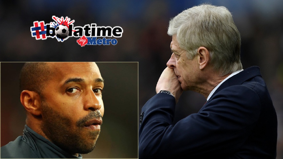 Henry (kiri) tak tolak tawaran ganti Wenger. FOTO REUTERS/AGENSI  