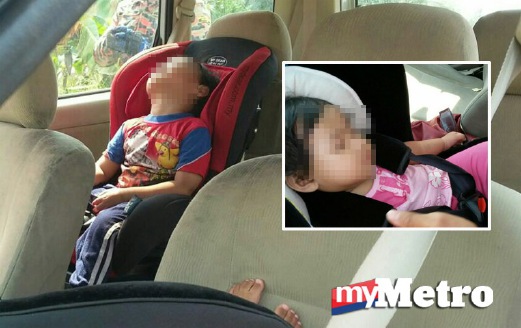 Bayi Budak Terperangkap Dalam Kereta Harian Metro