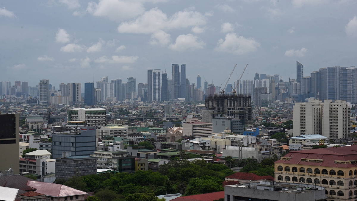 GAMBAR hiasan. Pusat bandar Manila pada 2020. FOTO AFP