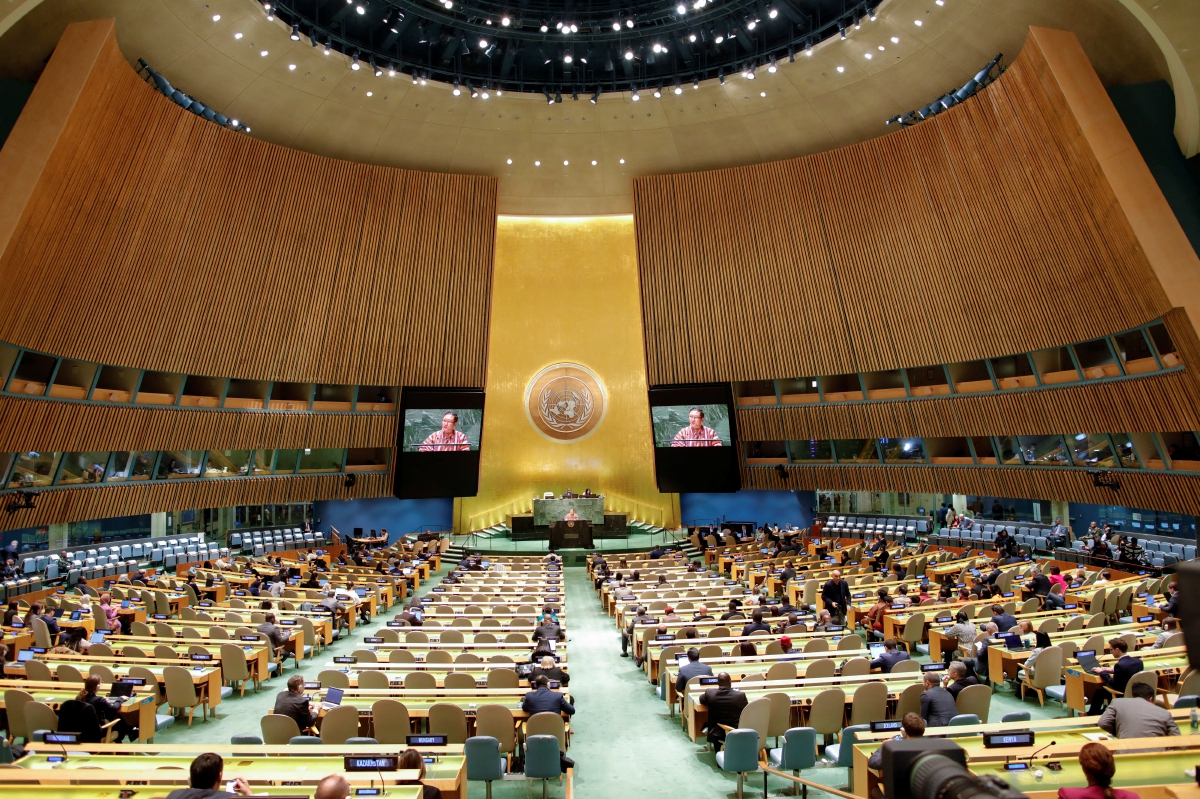 GAMBAR hiasan. Perhimpunan Agung PBB di New York City. FOTO AFP